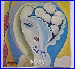 PATTIE BOYD Signed Autograph Layla Album Vinyl Record LP Eric Clapton Related