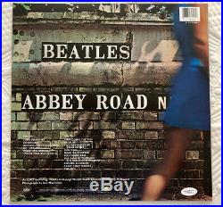 PAUL McCARTNEY The Beatles Signed NM ABBEY ROAD Album withVinyl To Steve JSA