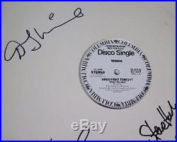 PAUL McCARTNEY & WINGS Signed Autograph Goodnight Tonight Album Vinyl LP by 3