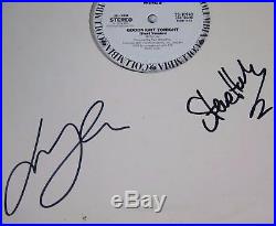 PAUL McCARTNEY & WINGS Signed Autograph Goodnight Tonight Album Vinyl LP by 3