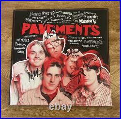 PAVEMENT signed vinyl album PAVEMENTS MOVIE COA