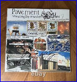PAVEMENT signed vinyl album WESTING STEPHEN MALKMUS FULL BAND 1
