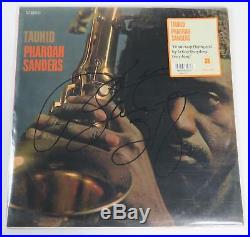 PHAROAH SANDERS Signed Autograph Tauhid Album Vinyl Record LP JAZZ Coltrane