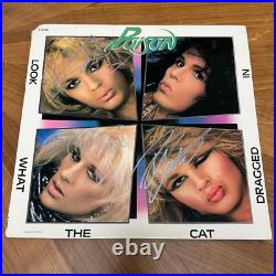 POISON signed vinyl album LOOK WHAT THE CAT DRAGGED IN BRET MICHAELS 2