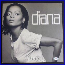 PSA/DNA Cert DIANA ROSS SIGNED Vinyl Album Complete Diana (Supremes Motown)