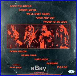 Pantera Dimebag Darrell & Vinnie Paul Signed Album Cover With Vinyl BAS #A00377