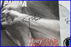 Pantera Phil Anselmo Signed'vulgar Display Of Power' Album Vinyl Record Bas Coa