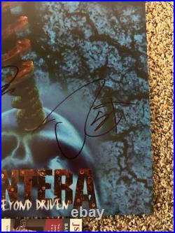 Pantera Phil & Rex Far Beyond Driven Signed Autographed Vinyl Album JSA COA