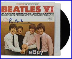 Paul McCartney Signed Beatles VI Vinyl Record Album JSA Roger Epperson LOA
