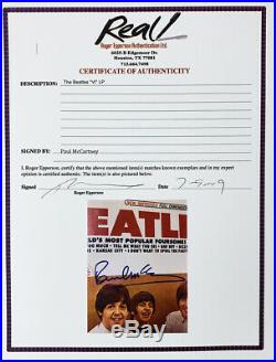 Paul McCartney Signed Beatles VI Vinyl Record Album JSA Roger Epperson LOA