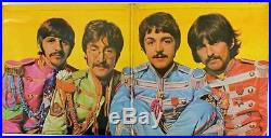 Paul Mccartney Beatles Sgt. Peppers Signed Album Cover With Vinyl PSA/DNA #Q02360