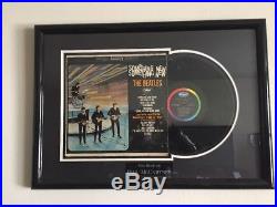 Paul Mccartney The Beatles Something New Signed Album Cover With Vinyl COA Include