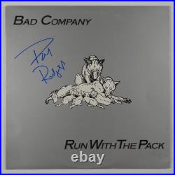 Paul Rodgers Bad Company JSA Signed Autograph Album Record Vinyl