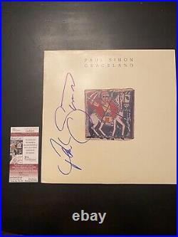 Paul Simon Signed Vinyl Graceland Album Cover. JSA Authentication