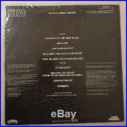 Paul Stanley Solo Album Vinyl LP HAND SIGNED CASABLANCA / AUCOIN 1978 KISS