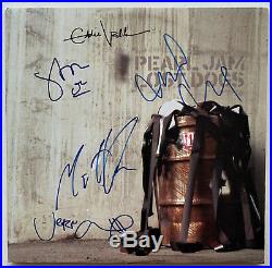 Pearl Jam Autographed Vinyl Album signed by all 5 members Vedder JSA spence COA