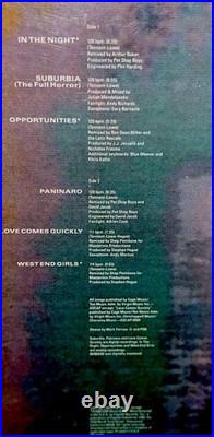 Pet Shop Boys 2 Signed Albums 12 Vinyl Disco & 2nd Album Cover (No Vinyl)