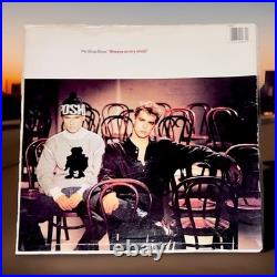 Pet Shop Boys 2 Signed Albums 12 Vinyl Disco & 2nd Album Cover (No Vinyl)