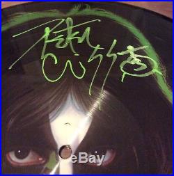 Peter Criss Signed 1978 Solo Album Picture Disc Lp Vinyl Kiss +event Pic 3/2/18