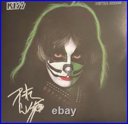 Peter Criss Solo Vinyl Signed 2/21/26 Very Nice Autograph KISS Mad Monster COA