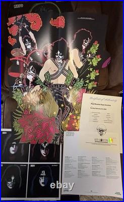 Peter Criss Solo Vinyl Signed 2/21/26 Very Nice Autograph KISS Mad Monster COA