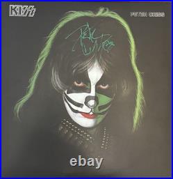 Peter Criss Solo Vinyl Signed 2/21/26 Very Nice Autograph KISS Mad Monster COA