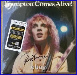 Peter Frampton JSA Signed Autograph Record Album Frampton Comes Alive