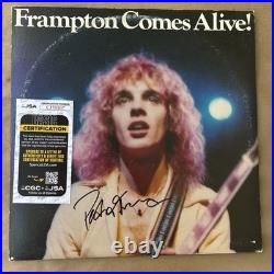 Peter Frampton JSA Signed Autograph Record Album Frampton Comes Alive
