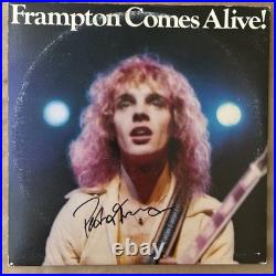 Peter Frampton JSA Signed Autograph Record Album Frampton Comes Alive