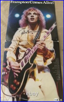 Peter Frampton JSA Signed Autograph Record Album Frampton Comes Alive