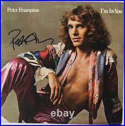Peter Frampton JSA Signed Autograph Record Album Vinyl I'm Into You
