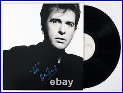 Peter Gabriel Authentic Signed SO Album Cover With Vinyl JSA #AM34601