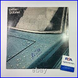 Peter Gabriel Signed Vinyl Car 1977 PSA /DNA autographed Album