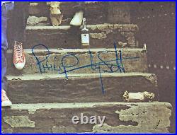Phil Lynott Thin Lizzy 2x Signed Bad Reputation Album Cover With Vinyl BAS #A39247