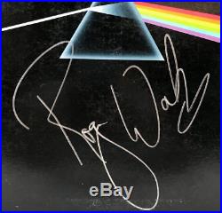 Pink Floyd Roger Waters Autographed Dark Side Of The Moon Vinyl Album JSA LOA