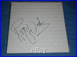 Pink Floyd Roger Waters Signed The Wall Vinyl Album