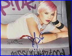 Pink Signed Missundaztood Lp Framed Album Vinyl Authentic Autograph Beckett