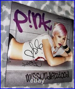 Pink Signed Vinyl Album Missundaztood P! NK