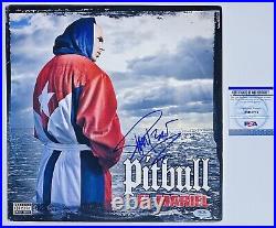 Pitbull Signed Autographed Vinyl El Mariel Album Mr Worldwide Miami with PSA COA