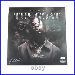 Polo G signed The Goat LP Vinyl JSA Album autographed