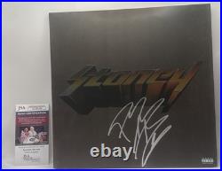 Post Malone Signed Autographed'STONEY' Vinyl Album LP JSA COA White Iverson