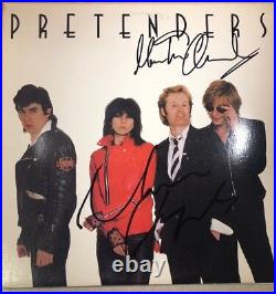 Pretenders CHRISSIE HYNDE/MARTIN CHAMBERS Dual Signed Vinyl Record Album