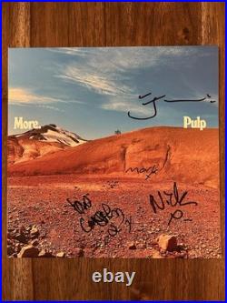 Pulp' Band Signed Vinyl Album'More' Jarvis Cocker +3