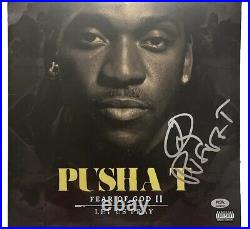 Pusha T Signed Autographed Fear Of God II Let Us Rap Vinyl Album Psa Coa Kanye