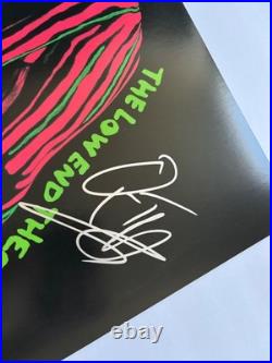 Q Tip Q-tip Signed A Tribe Called Quest Atcq Low End Theory Vinyl Album Bas
