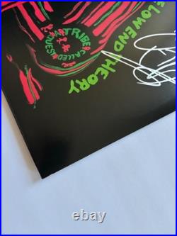 Q Tip Q-tip Signed A Tribe Called Quest Atcq Low End Theory Vinyl Album Bas