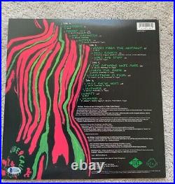 Q Tip Q-tip Signed A Tribe Called Quest The Low End Theory Vinyl Album Bas