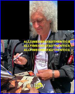 Queen Brian May Roger Taylor Signed'ii' Album Vinyl Record Lp Beckett Coa Proof