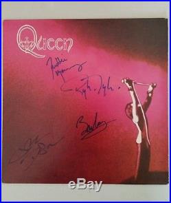 Queen Fully Signed Self Titled First Album On Vinyl