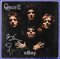 Queen II Signed Autograph Record Vinyl Album JSA Brian May Roger Taylor